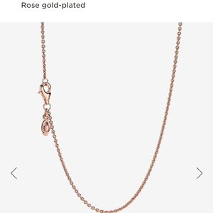 Pandora Rose Gold Plated Chain